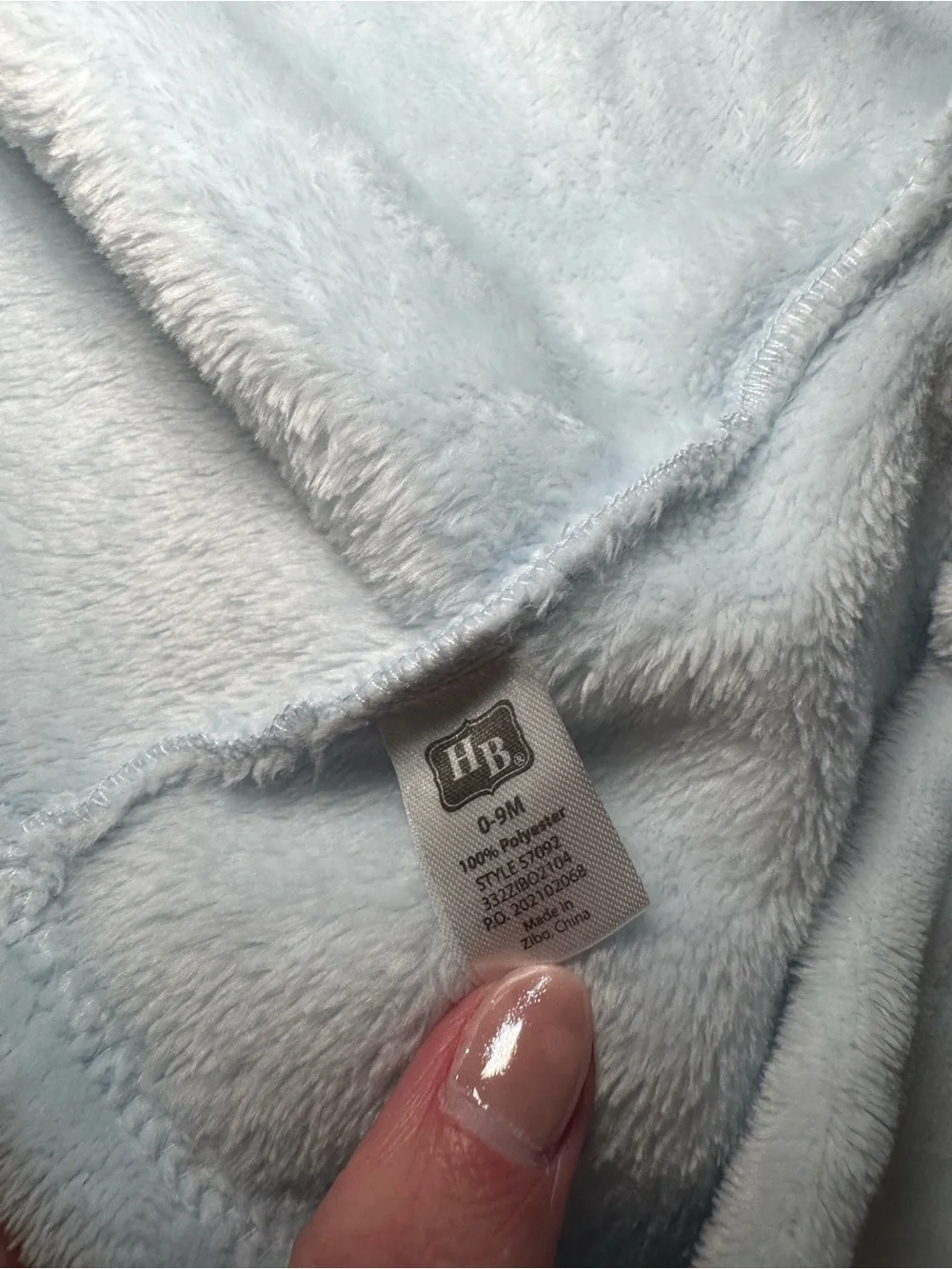 Baby Elephant Hooded Robe: 0-9 months
